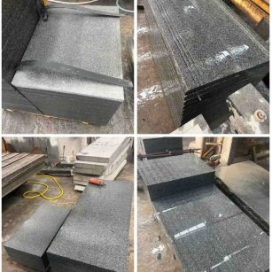 柳州 芝麻黑地铺石材