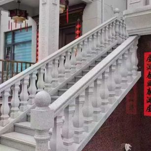 柳州 天然石材 阳台庭院护栏、栏杆