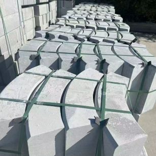 柳州 芝麻灰弧形路沿石