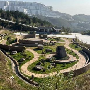 柳州仿古石铺装整体效果