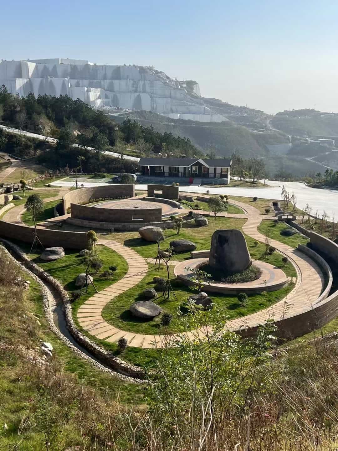 柳州仿古石铺装整体效果