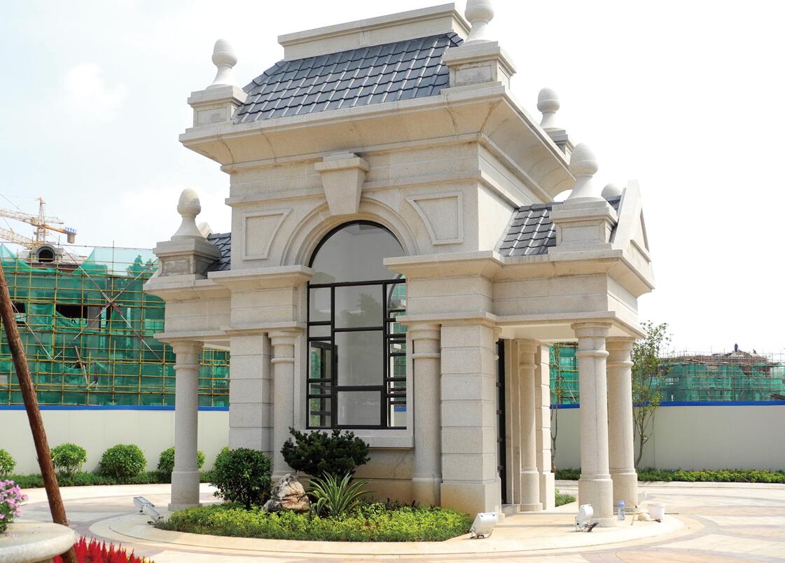 柳州花岗岩在建筑外墙的应用