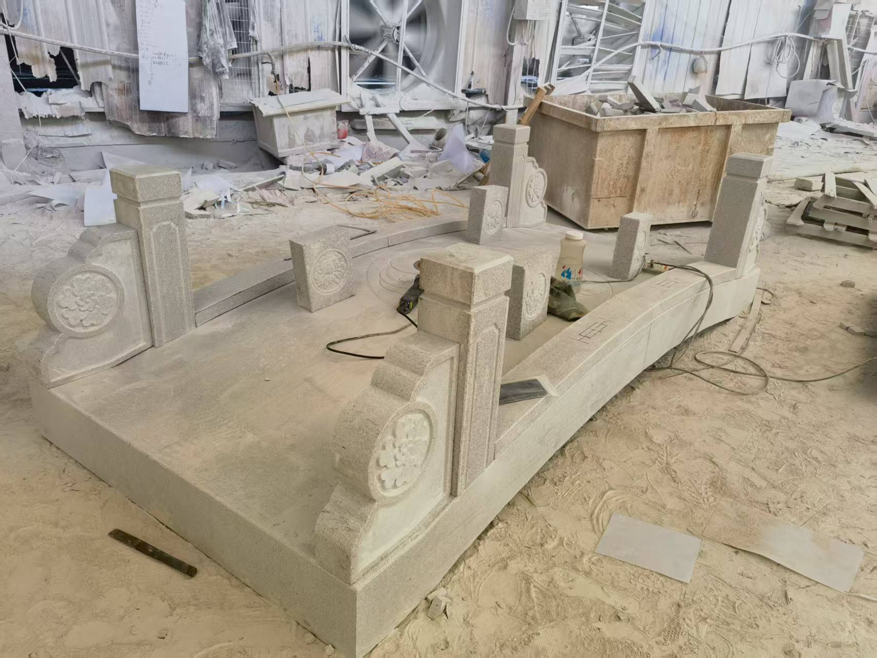 柳州 芝麻灰火烧面石桥-拼装