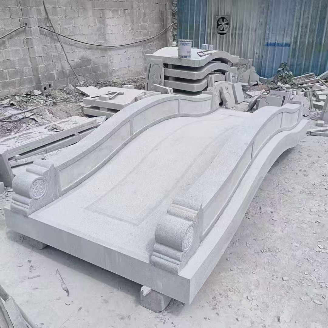 柳州 芝麻灰花岗岩园林景观 小石桥