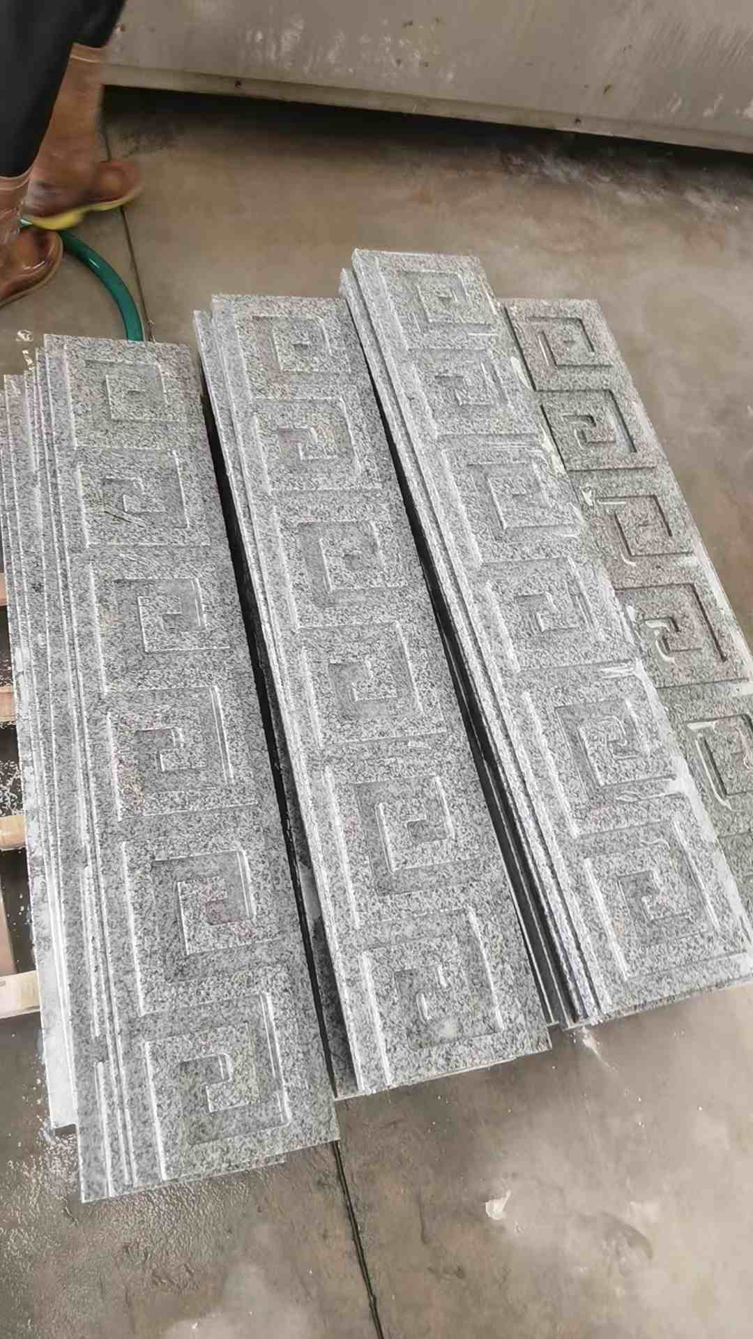 柳州 别墅回纹线条，雕刻